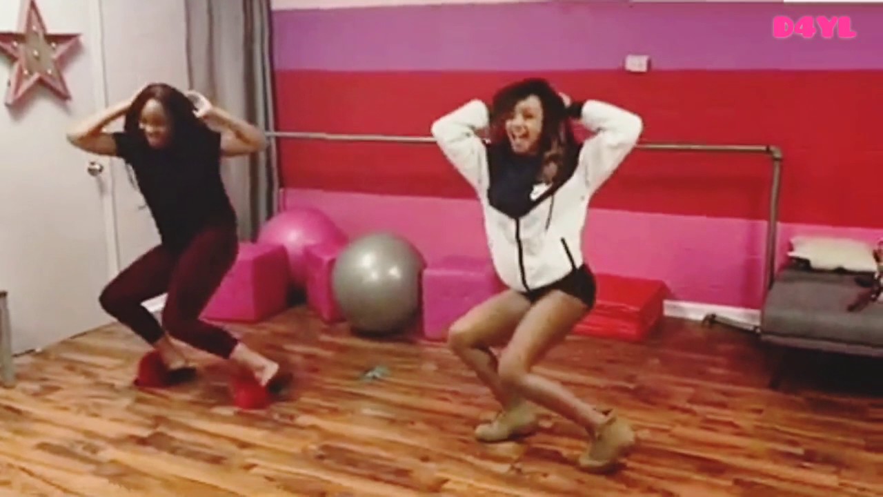 Dancing Dolls: Faith & Camryn Playing Around @ the 