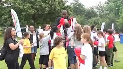 Jonathan T. Durant Meets Michelle Obama in London