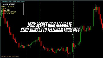 JAZIB SECRET High Accurate Indicator MT4 & Send Siganls To Telegram MT4 Free Download#trading