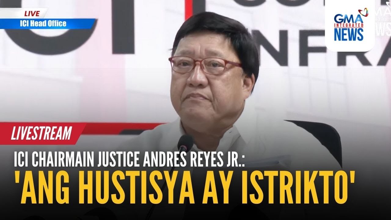 LIVE: ICI Chairman Justice Andres Reyes press conference (Dec. 3, 2025 ...
