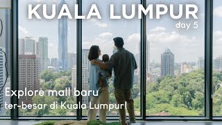 Explore mall baru di Kuala Lumpur TRX The Exchange & naik ke KL Tower | MALAYSIA TRAVEL VLOG 🇲🇾