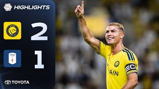 Ronaldo gets 979th goal as Al Nassr beat Abha 🐐 | Powered by Toyota