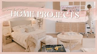 HOME PROJECT DAY | gallery wall around our frame TV, master pendant lights, & other cozy moments! ✨ screenshot 5