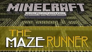 Minecraft Xbox 360: THE MAZE RUNNER [HUGE ADVENTURE MAP] w/Download