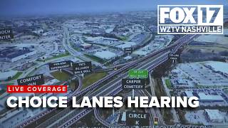 TDOT's Choice Lanes Hearing