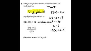 Zor Veya Uzun Soru Yoktur Sinavdan Önce Kolay Yöntemi̇ Öğreni̇lmemi̇ş Soru Vardir