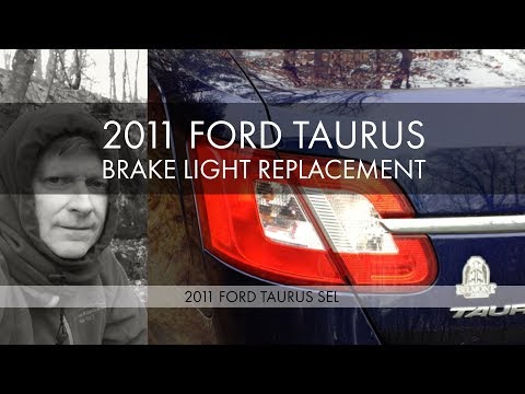 2011 Ford Taurus SEL Brake Light Replacement – Tail Light Enclosure Removal
