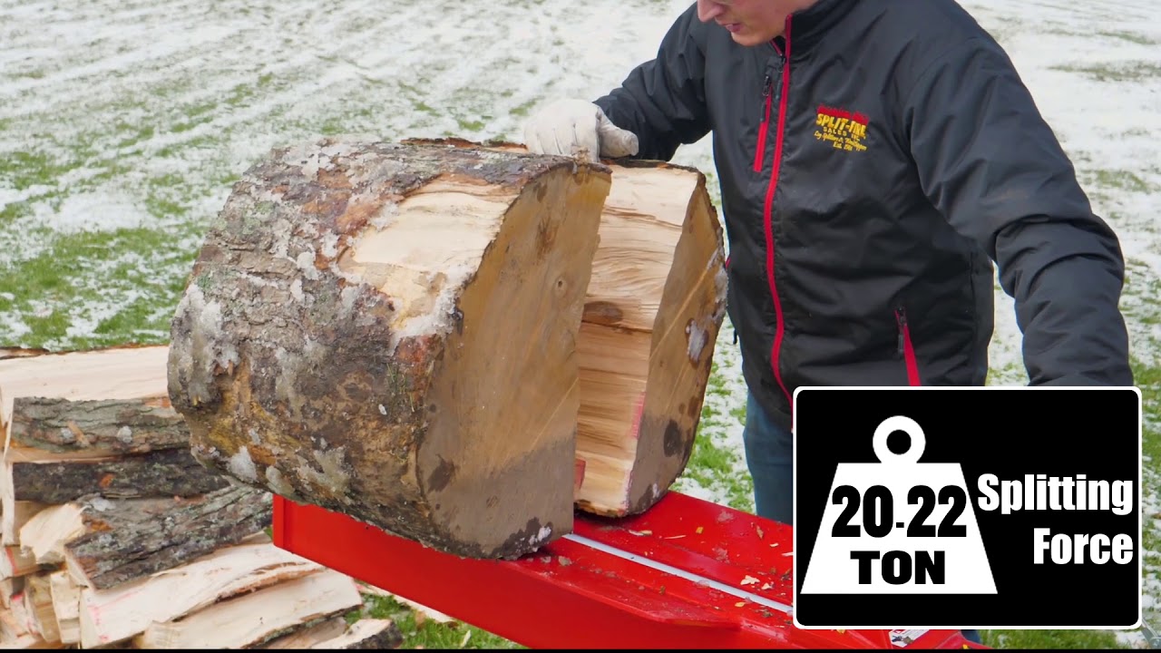Split-Fire 3203 3 Point Hitch 2-Way Log Splitter - YouTube