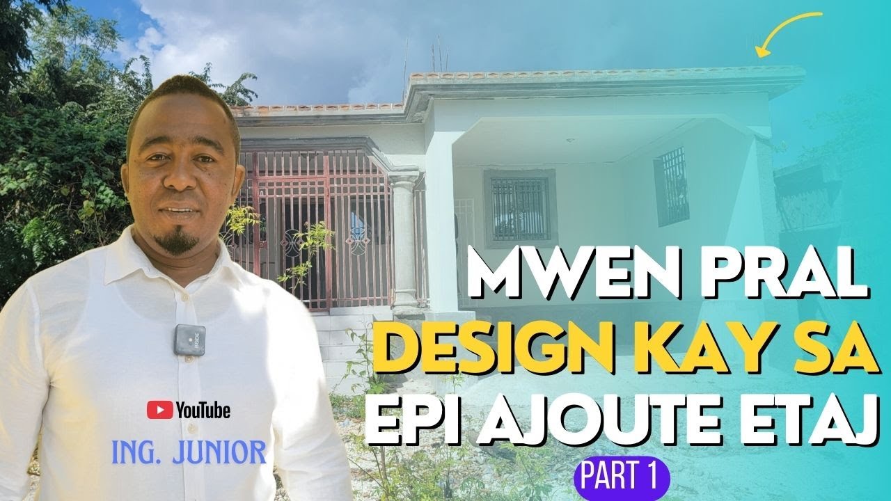 PREMYE VIZIT NOU SOU YON PWOJÈ  NAN MIRAGOANE , OBJEKTIF LA SE KORIJE FASAD  LA EPI AJOUTE YON ETAJ