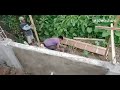 Филиппины - 72 дня стройки, забор, стены, сейсмопояс