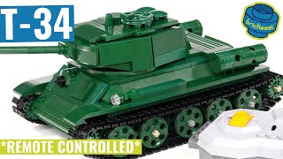 T-34 WW2 Tank with RC - CaDA C61072W (Speed Build Review)