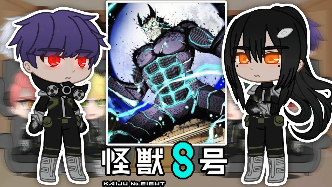 Kaiju No 8 react to Kafka Hibino || Gacha React || Part 1