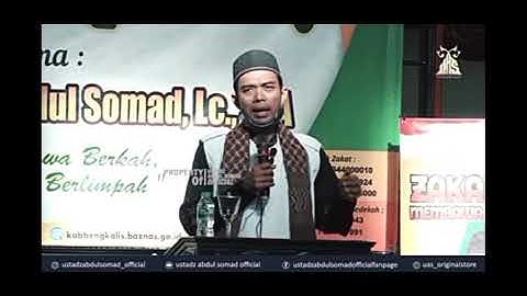Hukuman bagi yang tak bayar Zakat - Ust Abdul Somad