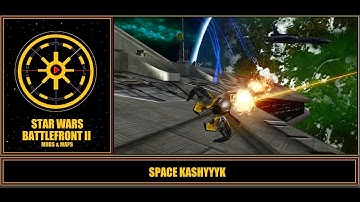 Star Wars Battlefront 2: Space Kashyyyk - Republic Gameplay - 2017 Graphics Mod HD