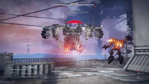 Armored Core 6 Tutorial Boss fight 1 loss and 1 win