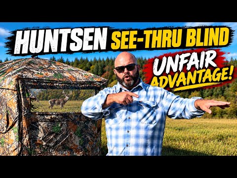 Huntsen See-Through 1-2 Person Hunting Blind Review