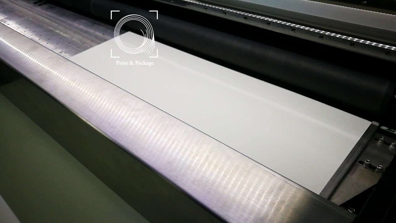 Печать коробок для пиццы на цифровой печатной машине PR AF - YouTube