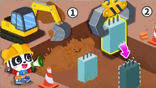 Baby Panda's Earthquake-Resistant Building Game Part 1 - Games For Kids - Android GamePlay FHD screenshot 2
