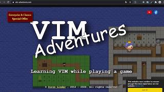 Vim Adventures | Learn Vim by playing in the browser