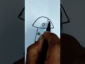 Easy draw Mashroom #shrots #drawing #foryou #easydrawing #trending #simpledrawing