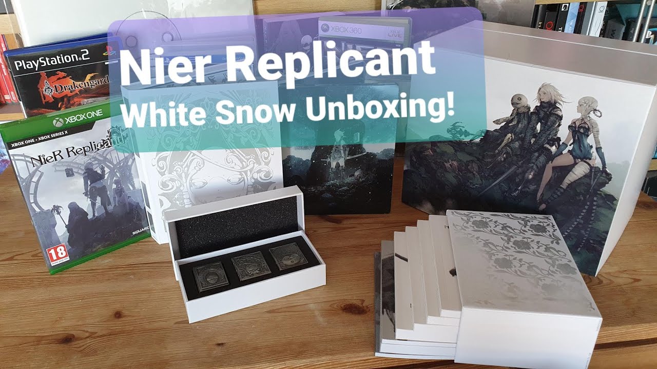NieR Replicant White Snow Edition | Unboxing - YouTube