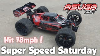 Super Speed Saturday - Team Corally ASUGA XLR 6s Test w/18t pinion