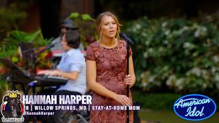 Hannah Harper Go Rest High On That Mountain Full Performance American Idol 2026 Ohana Round Week