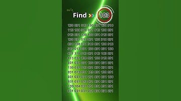 Eye Test Challenge: Can You Find the103? #quizmeplztv #quiztime #quiz