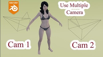 Blender tutorial Using multiple cameras In one scene