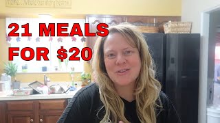 Feeding A Family Of 4 For A Week With Only $80