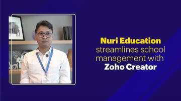 Customer Testimonial | Zoho Creator | Nuri Education