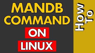 How To: Update and Refresh Cache with mandb Command