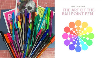 Kooky Challenge: Ball Point Pen Art