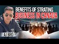 Benefits of  starting  business in Canada