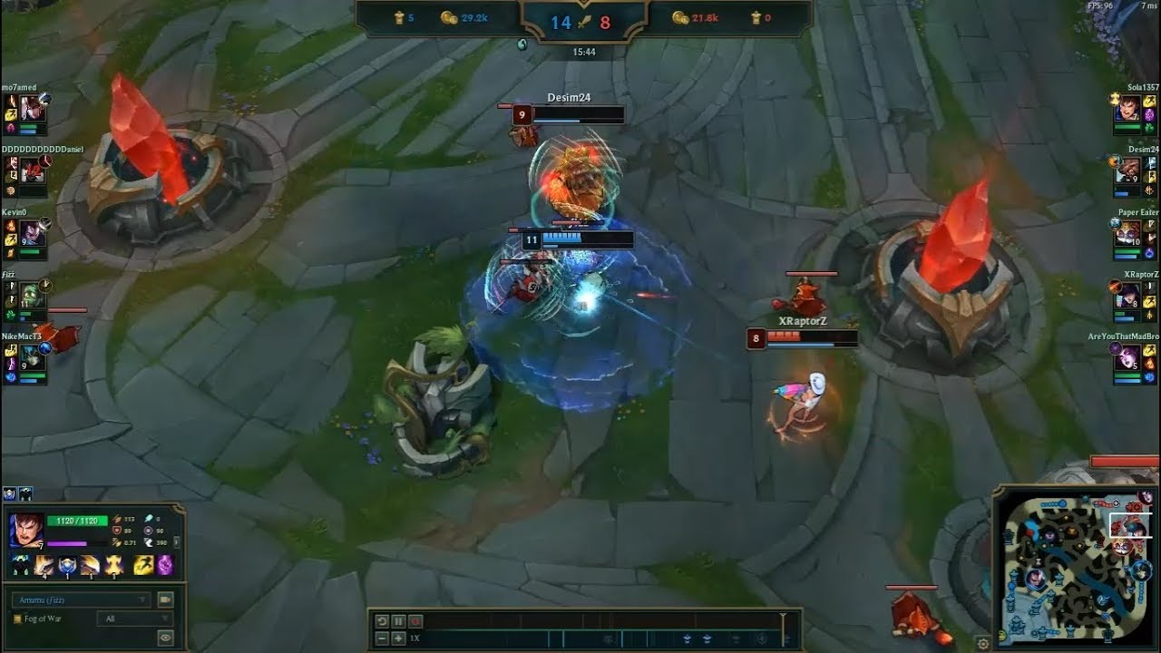 Amumu makes Garen rage quit - YouTube