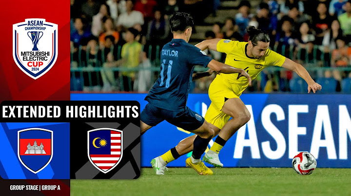🇰🇭 Cambodia vs Malaysia 🇲🇾 (ASEAN Mitsubishi Electric Cup 2024: Group Stage Extended Highlights)