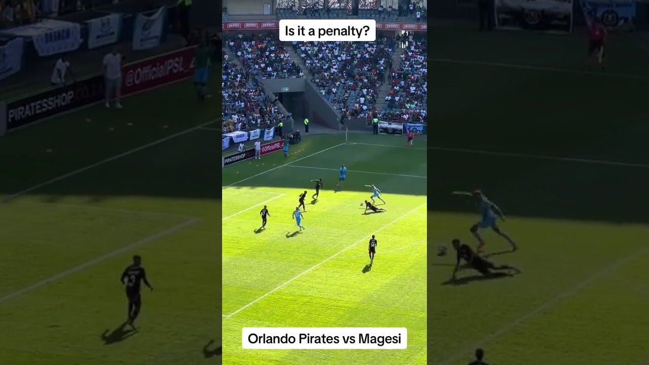 Orlando pirates 2 vs 3 magesi FC  