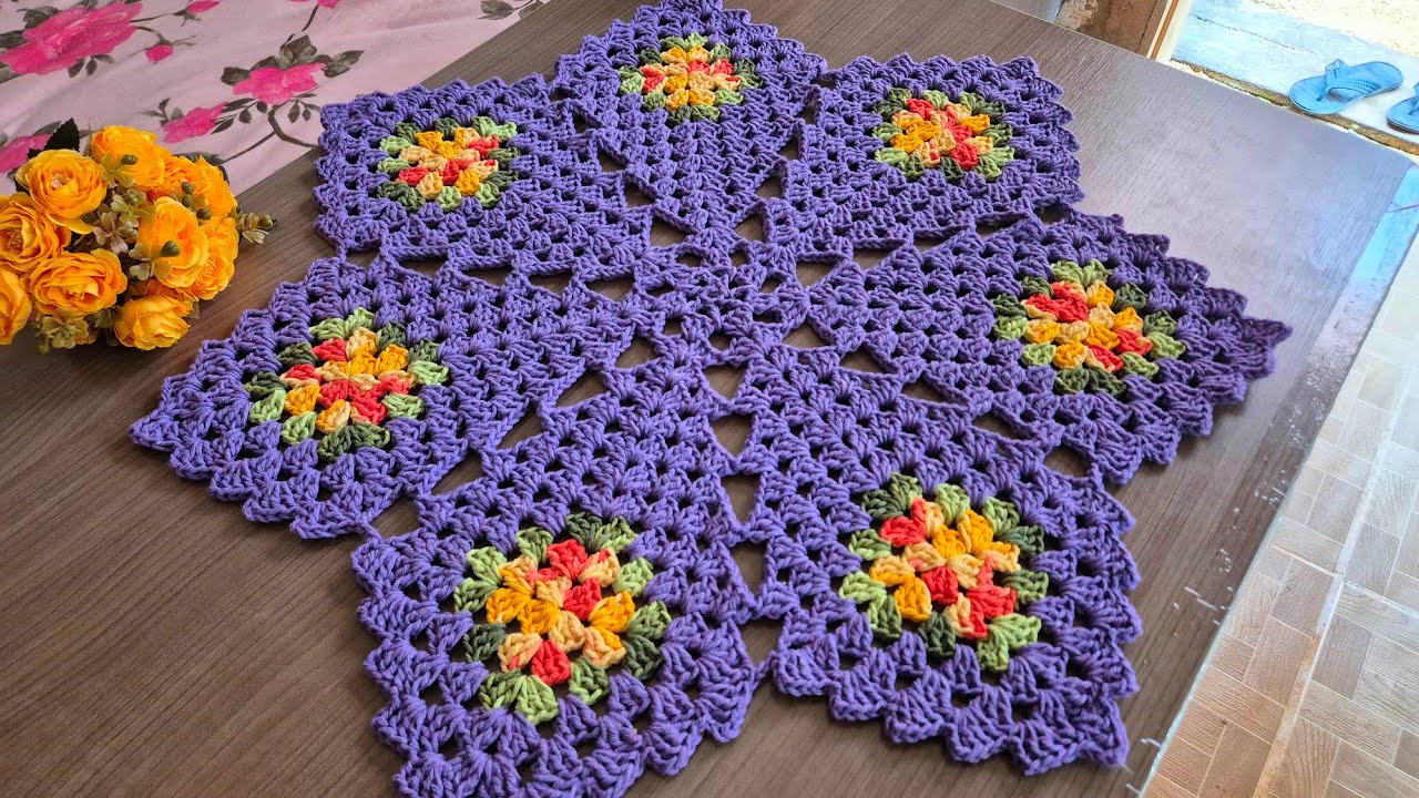 Centro De Mesa 7 Pontas / Passo a Passo/ @Rogercroche2 