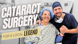 HIGH-RISK | Cataract Surgery for a local Ophthalmology Legend | LAL+