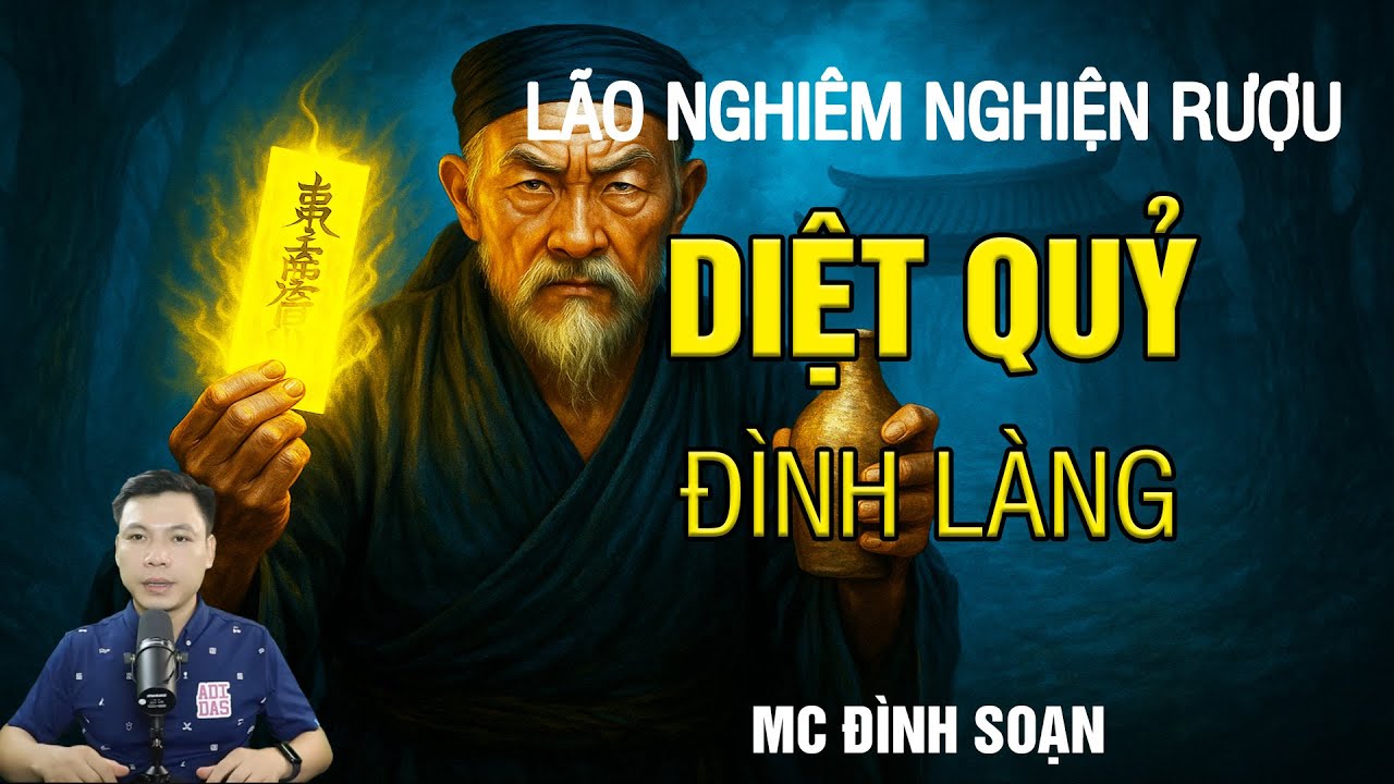 Truyện Ma: LÃO NGHIÊM NGHIỆN RƯỢU DIỆT QUỶ ĐÌNH LÀNG | Chuyện Ma Đình Soạn Mới Nhất 2025