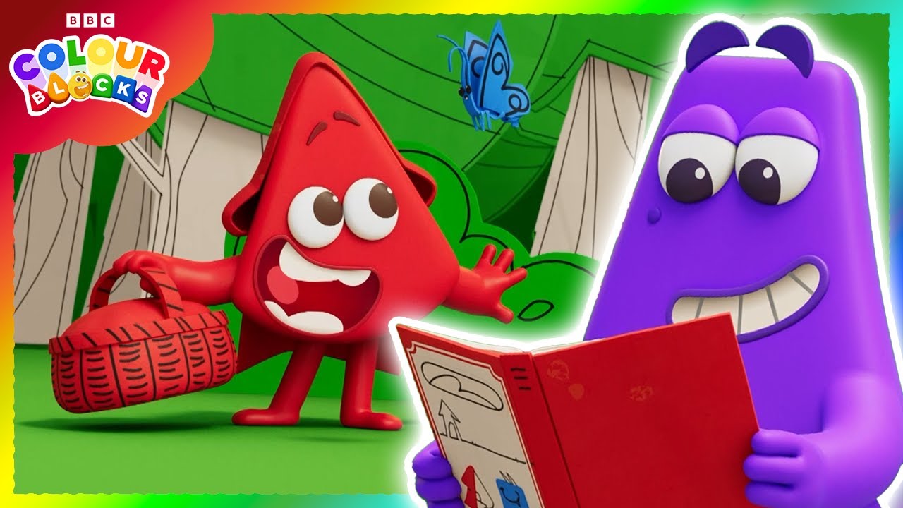 Once Upon A Colourblock — Сказки в стране цветов ⭐ | Дети учат цвета | Colourblocks