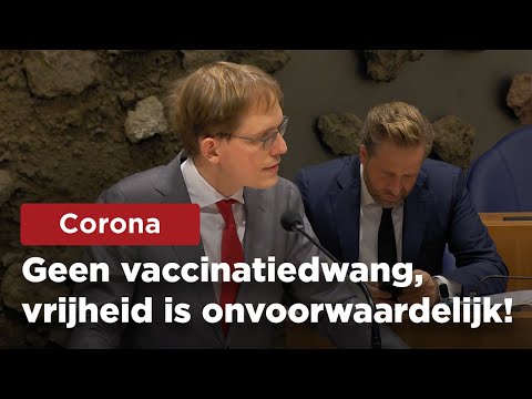 Zo werkt de coronazwendel van De Jonge! Van Houwelingen (FVD) legt uit