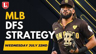 Wednesday MLB DFS 7/22/26: Main Slate Lineups, Stacks & Value Plays (DK/FD/Yahoo)