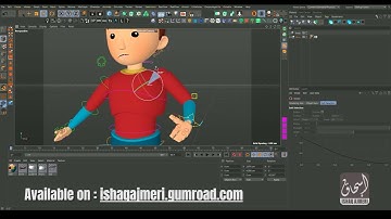 Cinema4D Character Rig Body Mechanics