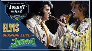 Johnny Hallyday / Elvis Presley : Promesses / Burning love (duo virtuel)