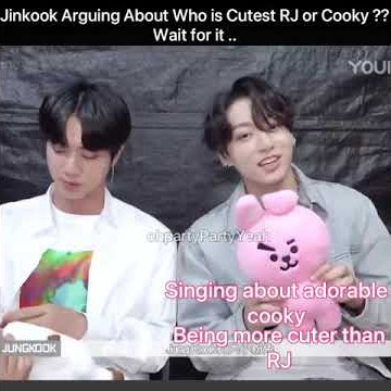 Jin and jungkook were arguing about who is cutest RJ or Cooky and suddenly savage jimin cameout #BTS