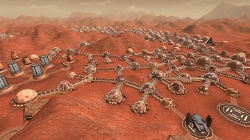 Massive 650+ Colonist Base Planetbase Showcase