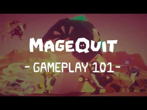 MageQuit Gameplay 101: Basic Controls, Spell Drafting, and Spell Curving!