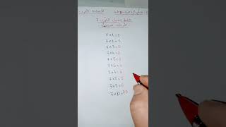أبسط طريقة لحفظ جدول الضرب 7/ تعلَّم الرياضيات مع L.A