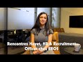 Rencontrez hayet hr  recruitment officer chez ebos